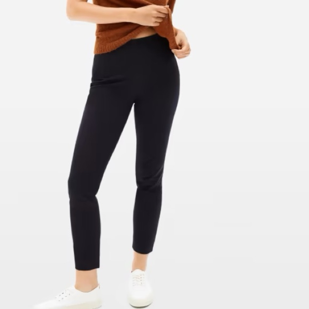 Everlane The Side Zip Stretch Cotton Pant 6